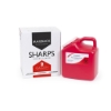 Two 1 Gallon Sharps Disposal Mail-Back Kits